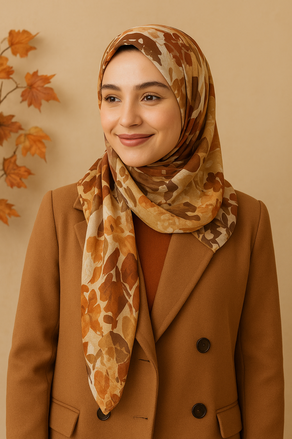 راهنمای خرید و ست شال روسری پاییز زمستان 1404