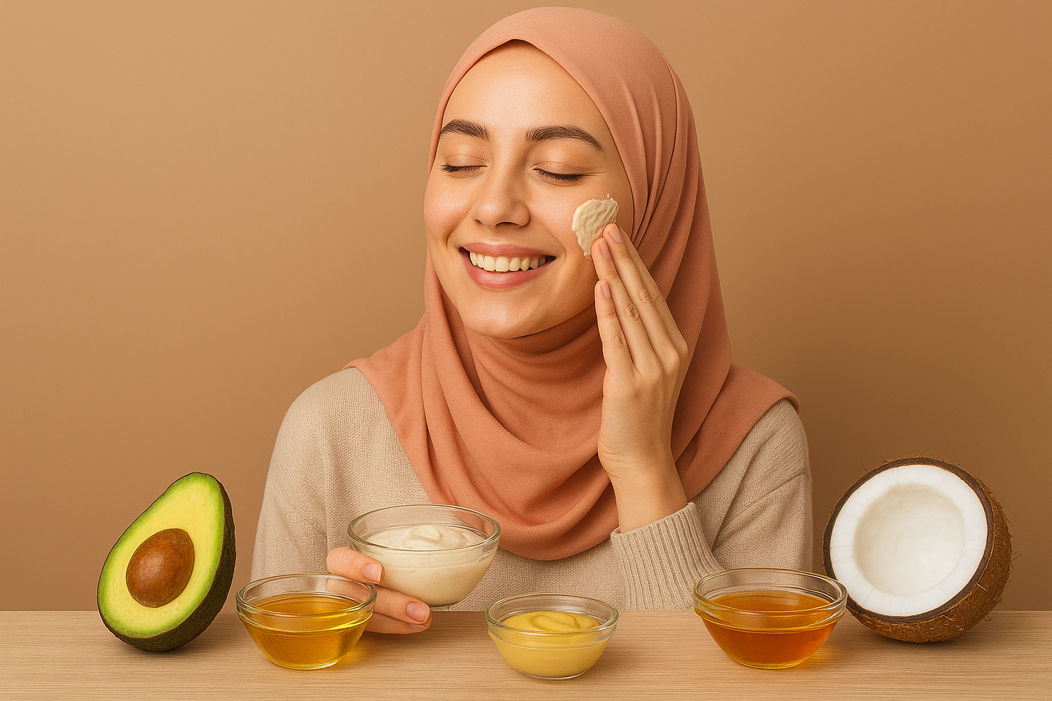 ۱۰ ماسک خانگی مؤثر برای موهای خشک و آسیب‌دیده (پاییز/زمستان ۱۴۰۴)