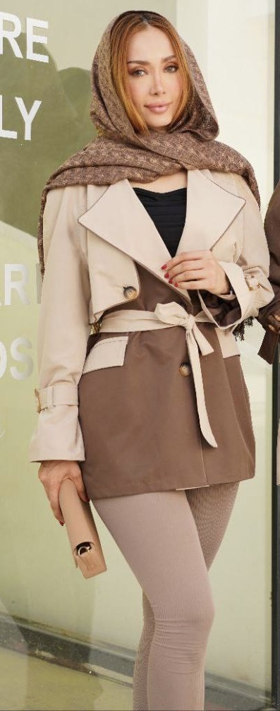 کرم-قهوه‌ای