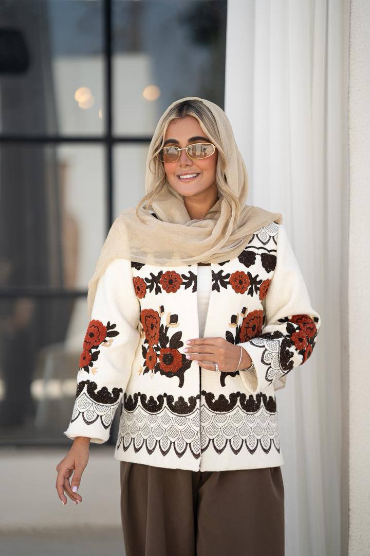 کت زنانه شانل‌دوزی مدل پریا