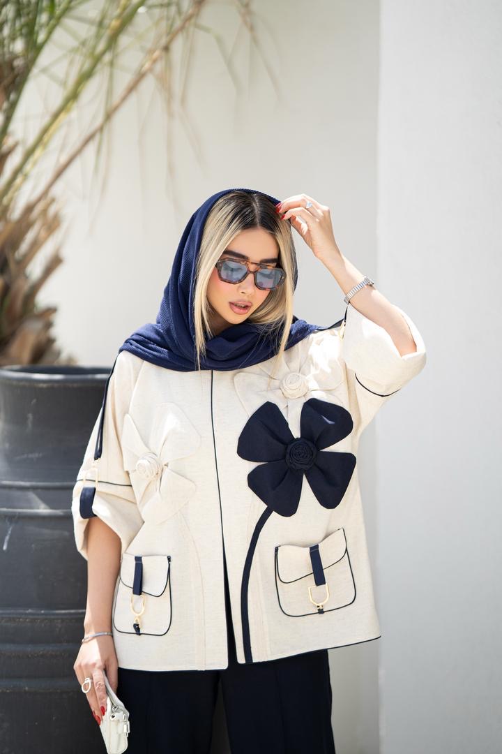 کت زنانه گل رز مزونی