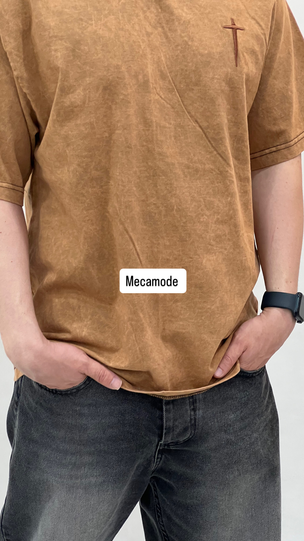 تیشرت باکسی لش گلدوزی ICXC و Bewilderment