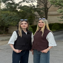 وست زنانه زیپ‌دار مدل Urban